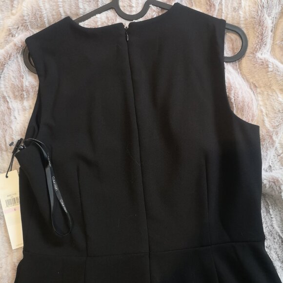 NWT Black Calvin Klein Dress, Size 6 - Picture 2 of 5